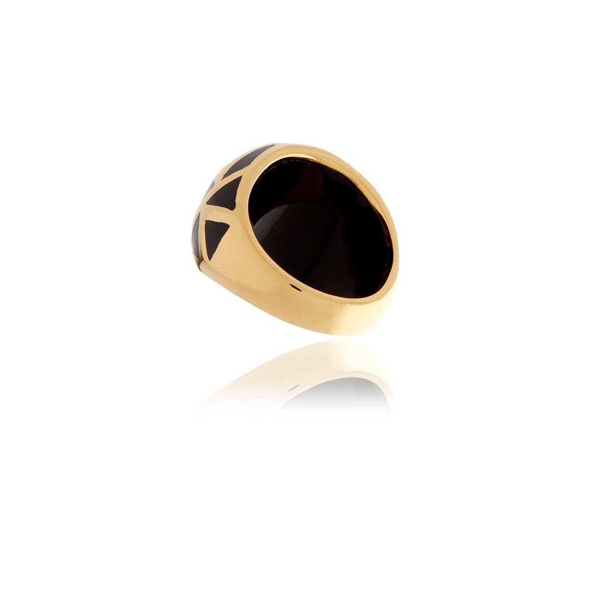 Les Racines Onyx Ceramic Ring