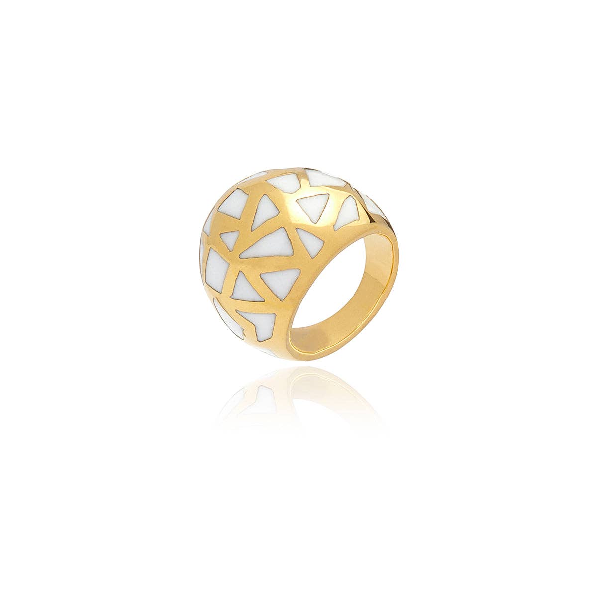 Les Racines Ceramic Pearl Ring