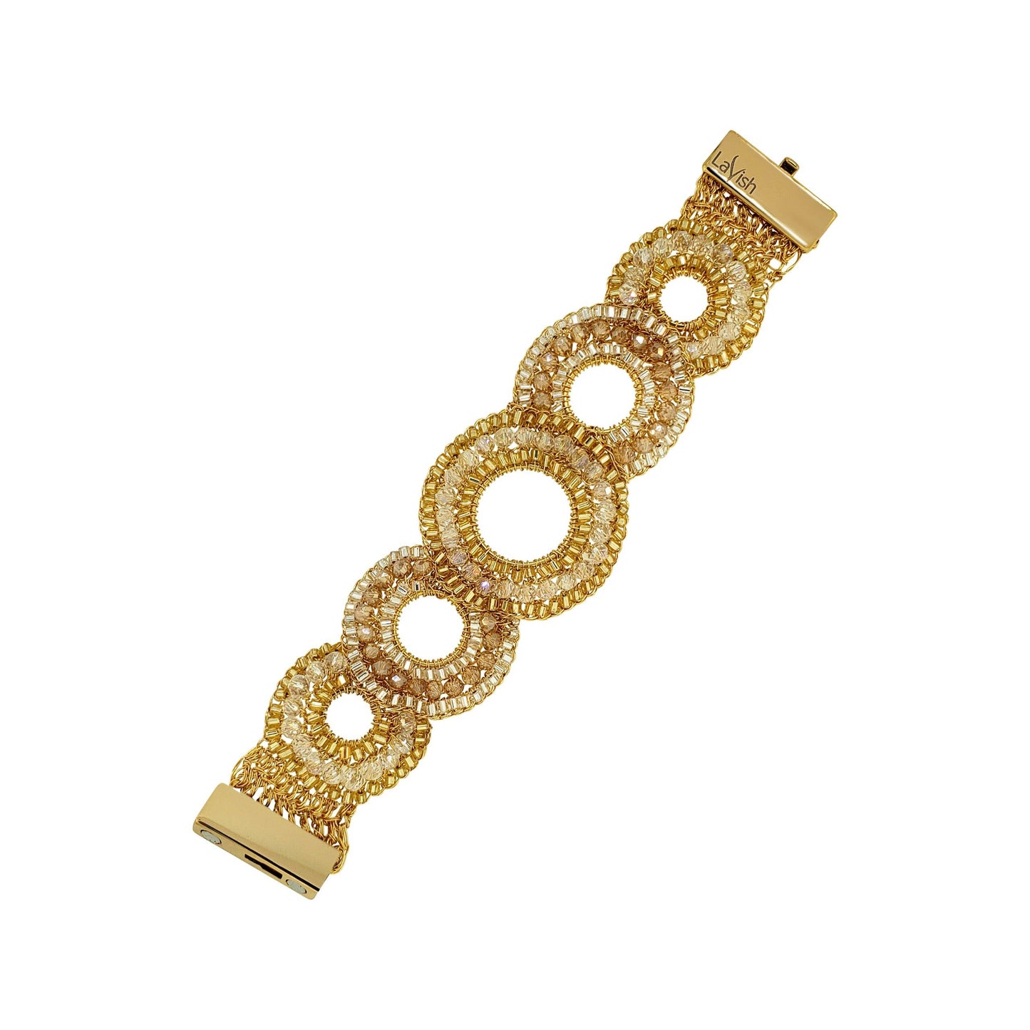 Golden Mix Gush Bracelet