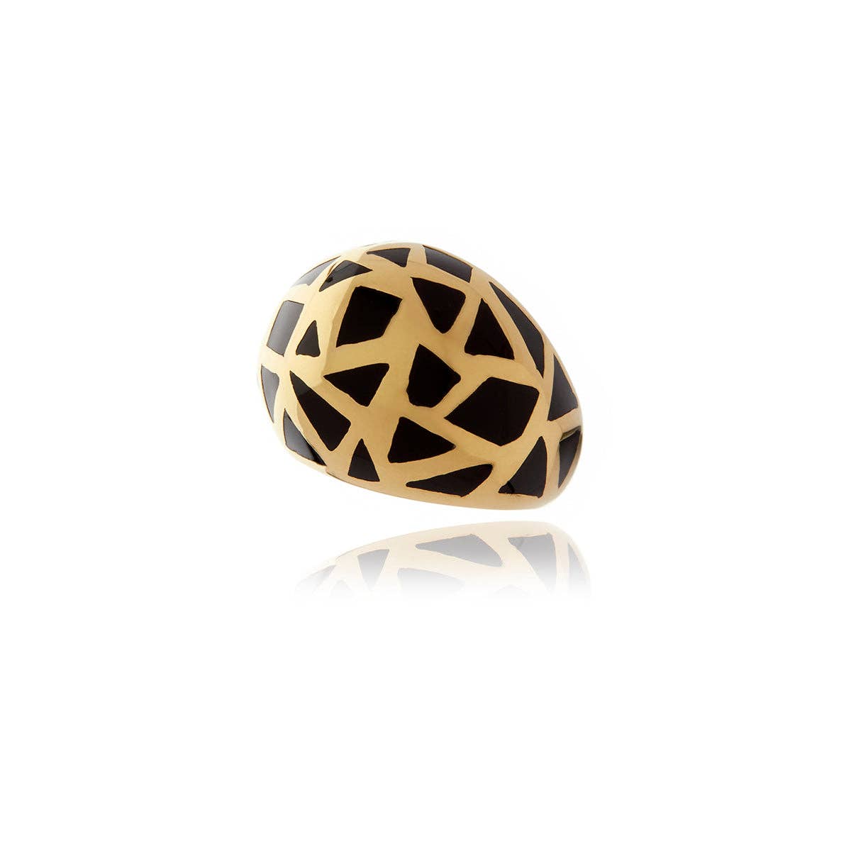 Les Racines Onyx Ceramic Ring