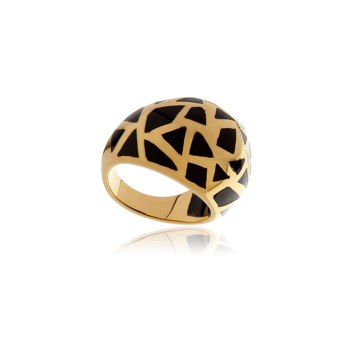 Les Racines Onyx Ceramic Ring